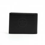 Кошелек  муж натуральная кожа HT-161-1A. 2отд,  8карм,  черный 221499