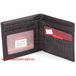 Кошелек мужской натуральная кожа A 86-764,  2отд+5 карм,  черный 136203