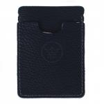 Визитница-футляр Premier-V-49 натуральная кожа синий тем флотер (351)  215053