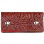 Футляр для ключей Premier-К-102 (на 6 ключей)  натуральная кожа коричн.темный игуана (84)  136616