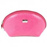 Косметичка Premier-F-91 натуральная кожа (1 отдел),  фуксия флотер (137)  142783