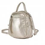 Сумка женская искусственная кожа GR-1662  (рюкзак-мини),  2отд,  1внеш карм,  металик 221974