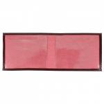 Обложка Premier-О-15-2 (МВД РОССИИ)  натуральная кожа бордо гладкая (82)  117545