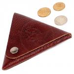 Футляр для монет Premier-F-63 натуральная кожа коричн.темный игуана (84)  166469