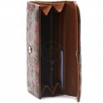 Кошелек женский искусственная кожа 081,  молния внутри,   5отд+ 4карм,  бордовый 216431