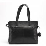 Портфель мужской натуральная кожа 8829,  1отд,  3внутр/карм,  1внеш/карм,  черный 221684