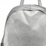 Сумка женская искусственная кожа GR-1323  (рюкзак),  2отд,  1внут+1внеш карм,  серебро 222493