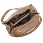 Сумка женская искусственная кожа ADEL-122,  1отд+кар/пер,  кофе SALE 220179