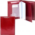 Обложка для авто+паспорт Cayman-ВП 125Л  (5 внут карм,  карм под sim)  натуральная кожа бордо шик (11)  106815