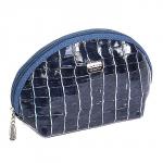 Косметичка Premier-F-91 натуральная кожа (1 отдел),  бирюза крокодил (55)  178167