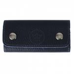 Футляр для ключей Premier-К-102 (на 6 ключей)  натуральная кожа синий тем флотер (351)  215093