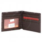Кошелек мужской натуральная кожа A 86-670,   б/молнии,  2отд+6карм,  коричневый 176518
