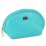 Косметичка Premier-F-91 натуральная кожа (1 отдел),  бирюза флотер (325)  193698