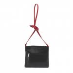 Сумка женская искусственная кожа ADEL-1/ММ,  2отд,  плечевой ремень,  черн/python gris 220253