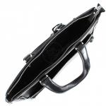 Портфель мужской натуральная кожа 259005,  1отд,  2внутр/карм,  2внеш/карм,  черный 200937