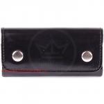 Футляр для ключей Premier-К-102 (на 6 ключей)  натуральная кожа черный гладкий (89)  120276