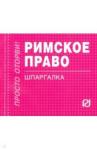 Шпаргалка. Римское право