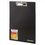 Доска-планшет BRAUBERG Contract сверхпрочная с прижимом А4 (313х225 мм), пластик, 1,5мм,ЧЕРН,223491