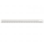 Линейка трехгранная 15 см Milan, пластик, прозрачный