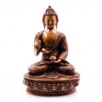 Будда с чашей DIG-5030-SB Дарующий бессмертие Бронза h-33см 4.2кг