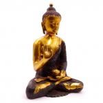 Будда с чашей VIK-8011-RG Дарующий бессмертие и просветление Бронза h-21см 2,3кг