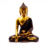 Будда с чашей VIK-8011-RG Дарующий бессмертие и просветление Бронза h-21см 2,3кг