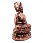 БУДДА SIL3002 благословляющий металл силумин 50см