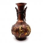 Ваза из бронзы SEO-04 С изображением лошадей - достижение цели 27см