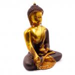 Будда Медицины VIK-8003-RG Дарующий исцеление с веточкой Аруры Бронза h-30см 5.3кг