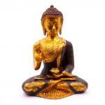 Будда с чашей VIK-8002-RG Дарующий бессмертие с 8 благоприятными символами Бронза h-31см 5.9кг