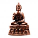 БУДДА SIL3000 благословляющий металл силумин 38см