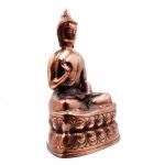 БУДДА SIL3000 благословляющий металл силумин 38см