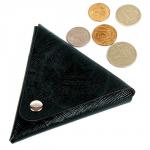 Футляр для монет Premier-F-63 натуральная кожа черный сафьян матовый (589)  201306