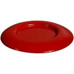 Подсвечник под свечу "чайную" (д.40 мм) красный, металлический, 7,5 х 7,5 х 5 мм