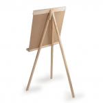 Доска для мела на треноге (42х45 см), с мелком и губкой, черная, ПИФАГОР, 235499