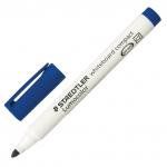 Маркер для доски STAEDTLER (Германия) "Lumocolor", СИНИЙ, круглый наконечник, 1-2мм, 341-3
