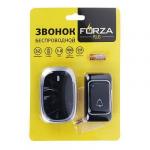 FORZA Звонок дверной, 32 мелодии, 3.0VDC (3xAAA), пластик, металл 