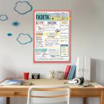 NEW Набор для создания "НАША семейная/школьная ГАЗЕТА" (6 заготовок газеты +79 наклеек)