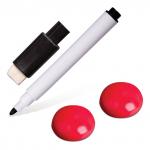 Доска магнитно-маркерная (30х45 см), ГАРАНТИЯ 10 ЛЕТ, ПИФАГОР, 231719