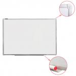 Доска магнитно-маркерная (60х90 см), алюмин. рамка, , РОССИЯ,BRAUBERG стандарт,235521