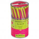 Ручка шариковая BRUNO VISCONTI FreshWrite, СИНЯЯ, Летние цветы, узел 0,7мм, линия 0,5мм, 20-0214/07