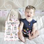 NEW Доска маркерная для записей и фотографирования с маркером "Каждый месяц"