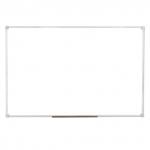 Доска магнитно-маркерная (60х90 см), ПВХ рамка, ГАРАНТИЯ 10 ЛЕТ, РОССИЯ, STAFF, 236158