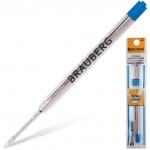 Стержень шариковый BRAUBERG, тип PARKER, металлический, 98 мм, линия 0,5 мм, подвес, синий, 170199