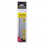 Карандаши чернографитные BRAUBERG НАБОР 6 шт., "Argentum", НВ, без резинки, заточенные, 180605