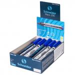 Маркер для доски и флипчарта SCHNEIDER (Германия) Maxx 290, СИНИЙ, круглый, 2-3 мм, 129003