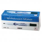 Маркер для доски LACO (ЛАКО, Германия), ЧЕРНЫЙ, круглый наконечник, 3мм, WB12