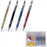 Ручка бизнес-класса шариковая BRAUBERG Nice, корпус ассорти, узел 1мм, линия 0,7мм, синяя, 141422