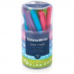 Ручка стираемая гелевая BRUNO VISCONTI, Цветочки, СИНЯЯ, корпус ассорти, 0,5мм, линия 0,4мм, 20-0202