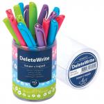 Ручка стираемая гелевая BRUNO VISCONTI, Цветочки, СИНЯЯ, корпус ассорти, 0,5мм, линия 0,4мм, 20-0202